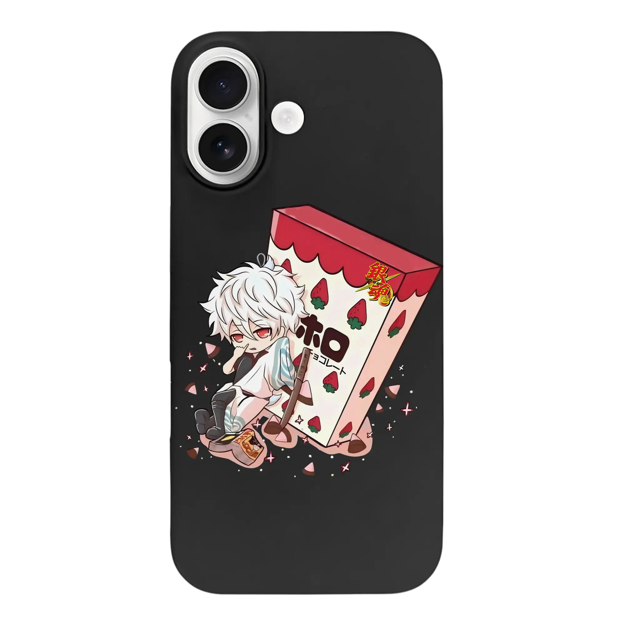 銀魂 グッズ 坂田 銀時 - iPhone 17 シリーズ シリコンケース 薄型 耐衝撃 指紋防止 ソフトタッチカバー 精密フィット 傷防止 保護ケース iPhone 17/17 Air/17 Pro/17 Pro Max 対応